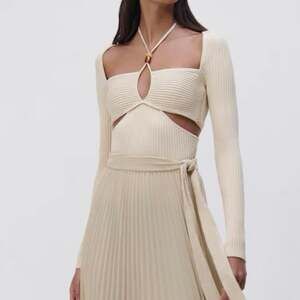 Jonathan Simkhai Elenor Rib Halter Cutout Top XS